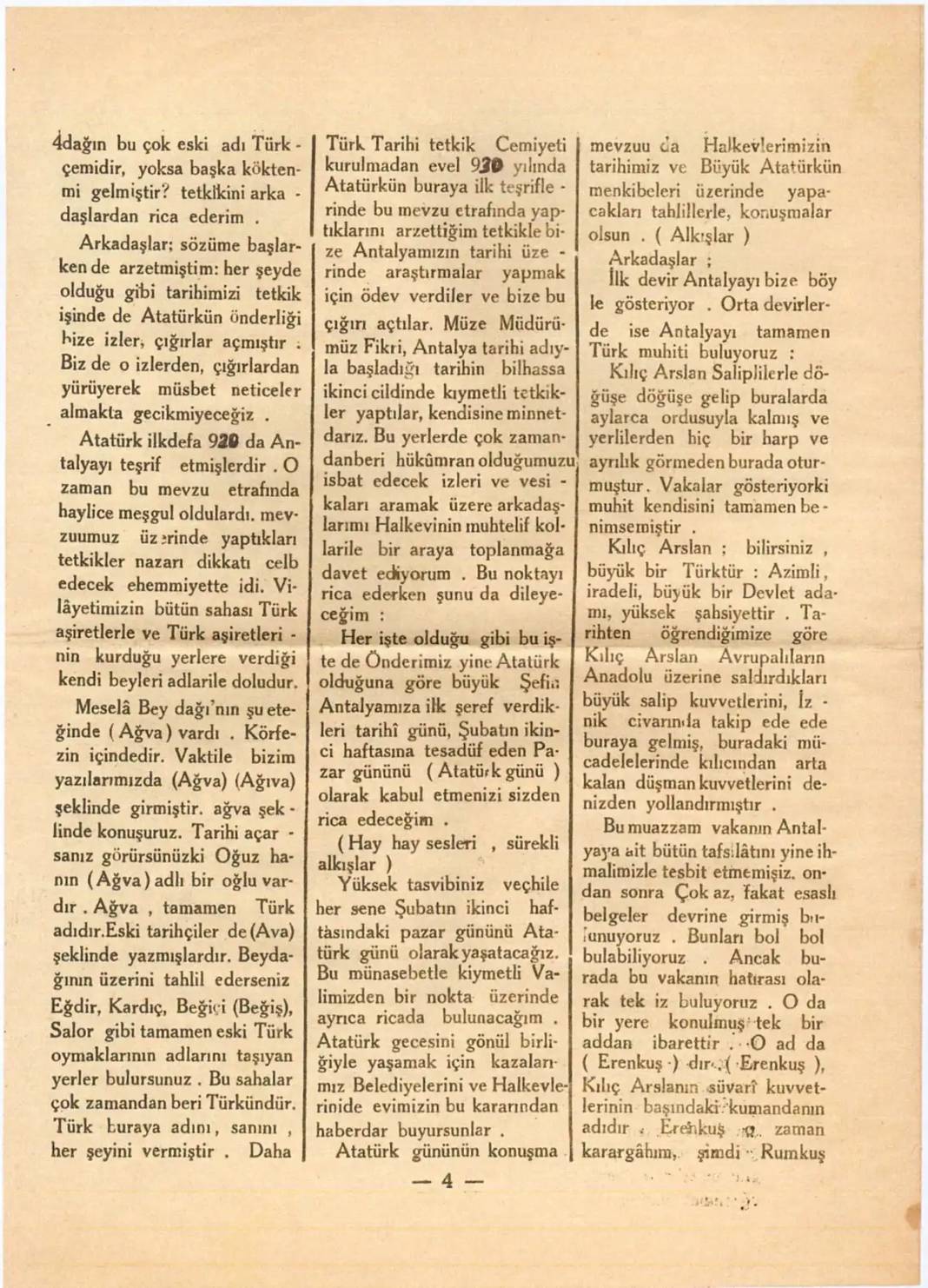 Antalya'nın İlk Milletvekili Mehmet Rasih Kaplan 73. Yıl Önce Vefat Etti 9